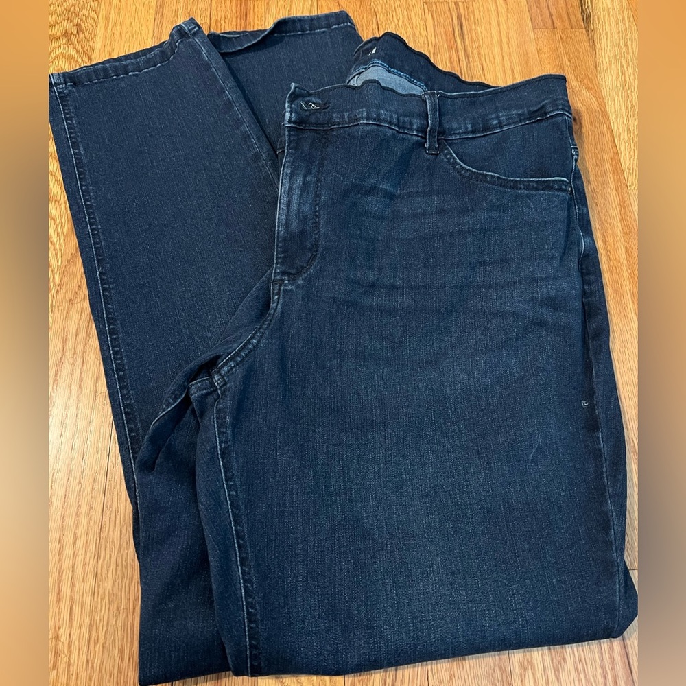 Lee East Fit Size 20W Dark Denim